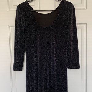 Black Sparkle Dress